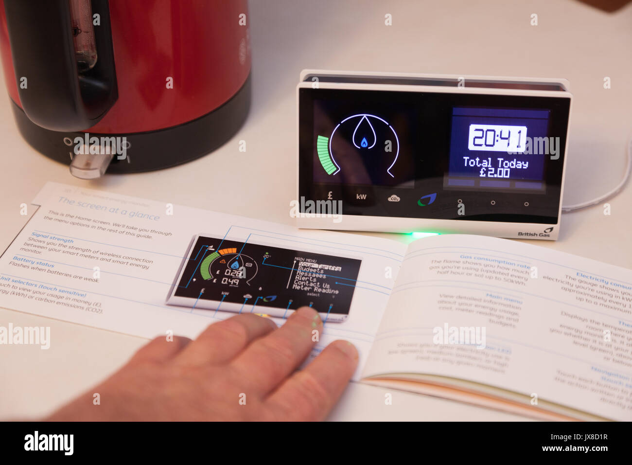 British Gas Smart Meter High Resolution Stock Photography and Images