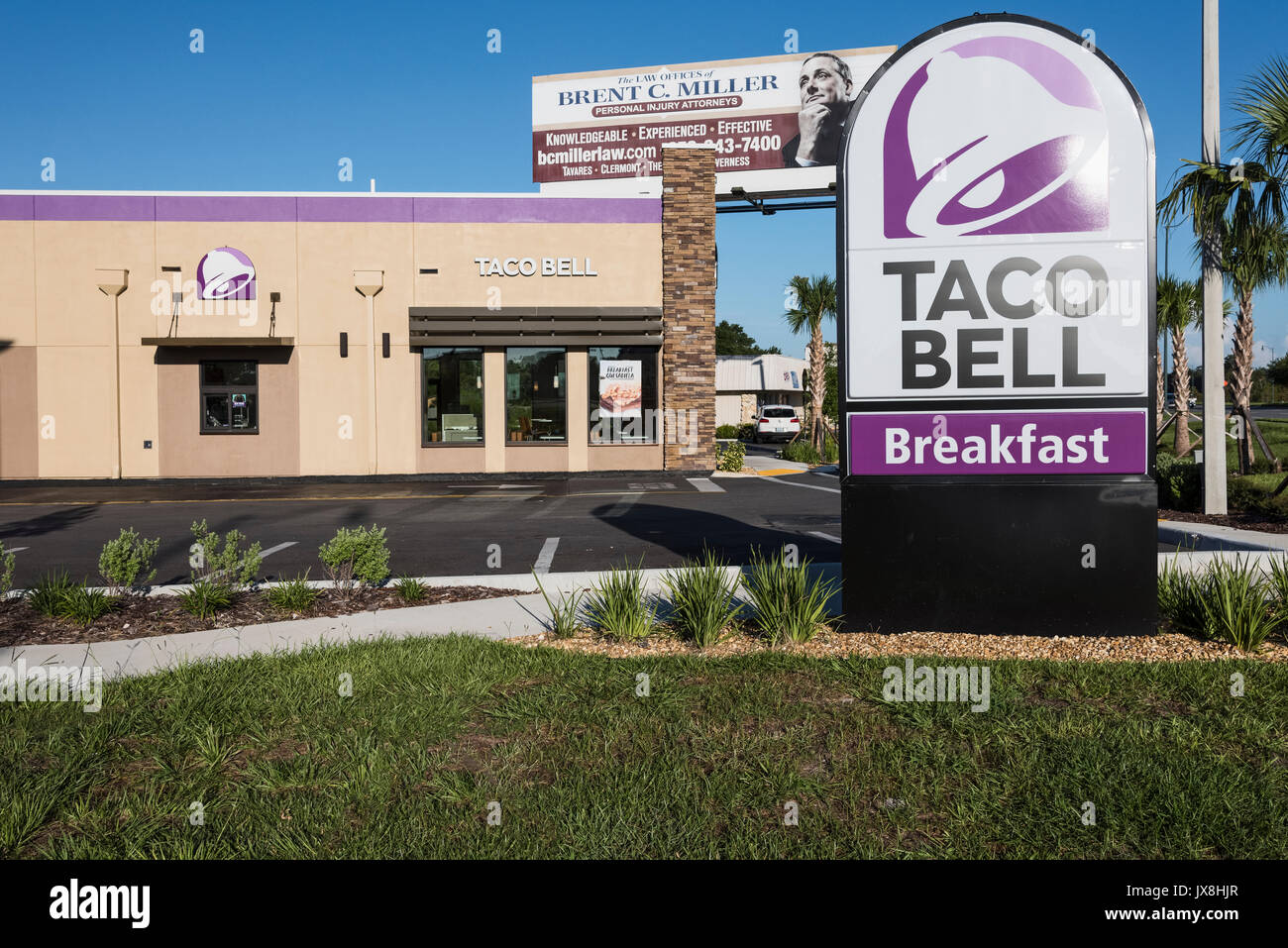 Taco Bell Fast Food in Leesburg, Florida Stock Photo Alamy
