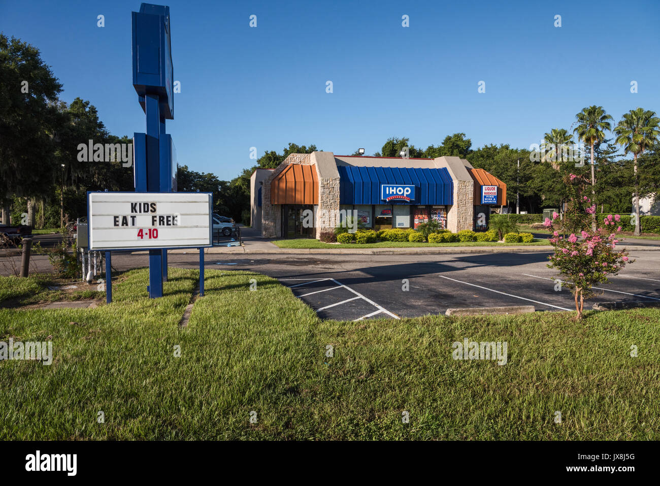 IHOP Restaurant located in Leesburg, Florida USA Stock Photo