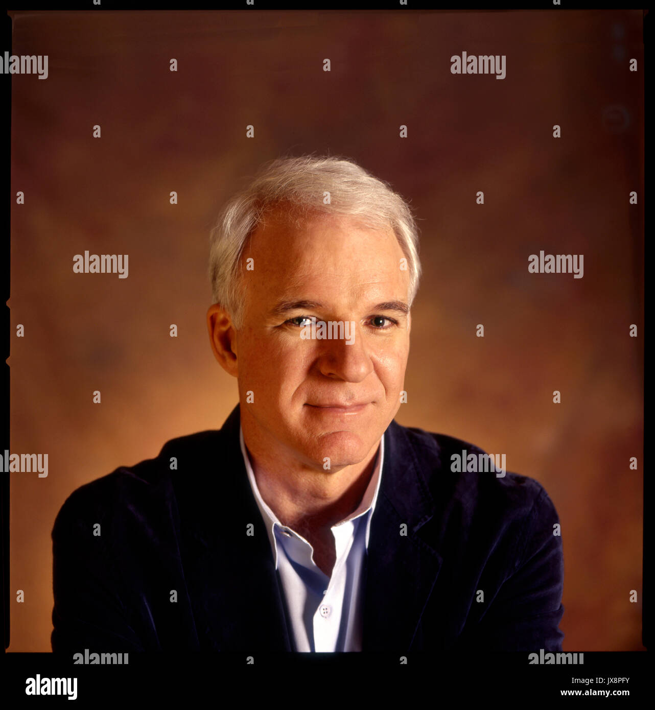 Portrait of actor Steve Martin Stock Photo Alamy