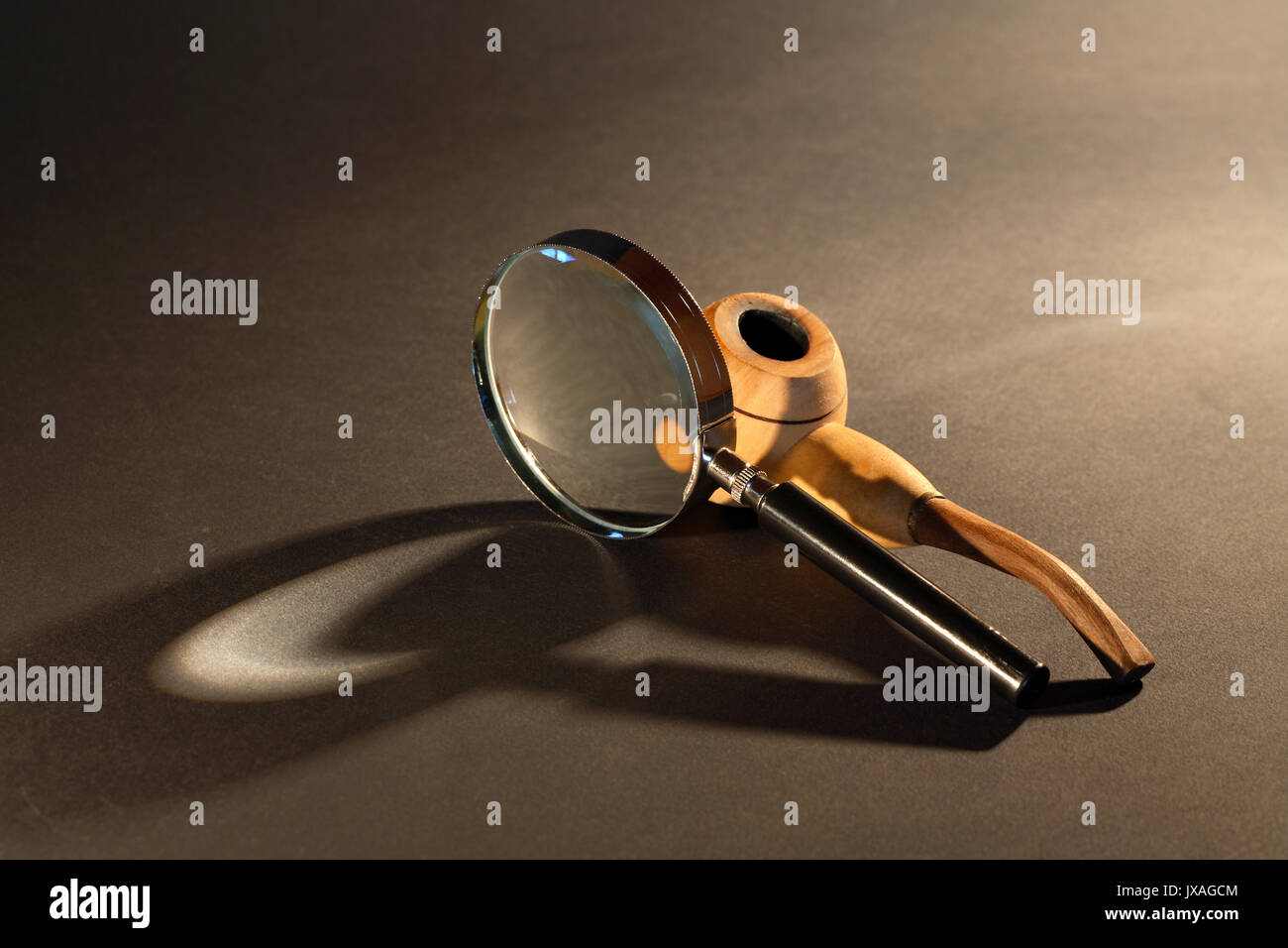 MAGNIFYING GLASS Earrings Spy Detective Research Tinkerer Jewelry