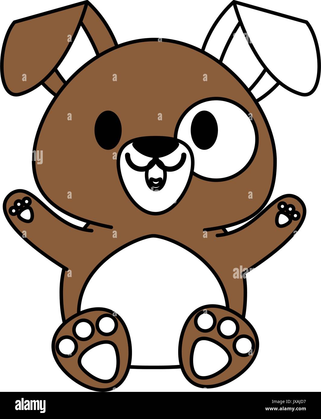 dog vector illustration Stock Vector Image & Art - Alamy