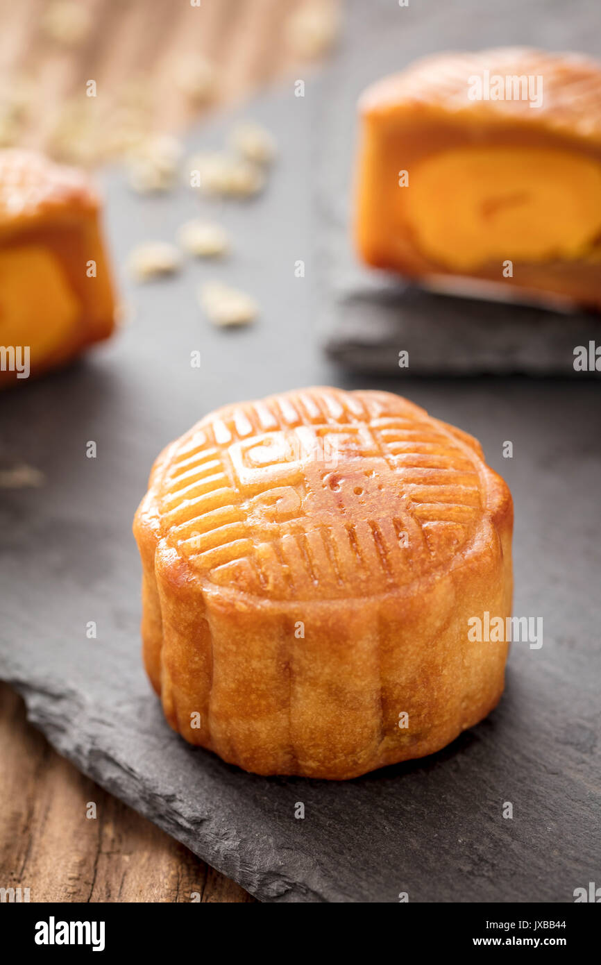 Mooncake Kind Mooncake, a kind of traditional Chinese food for Mid-autumn festival ...