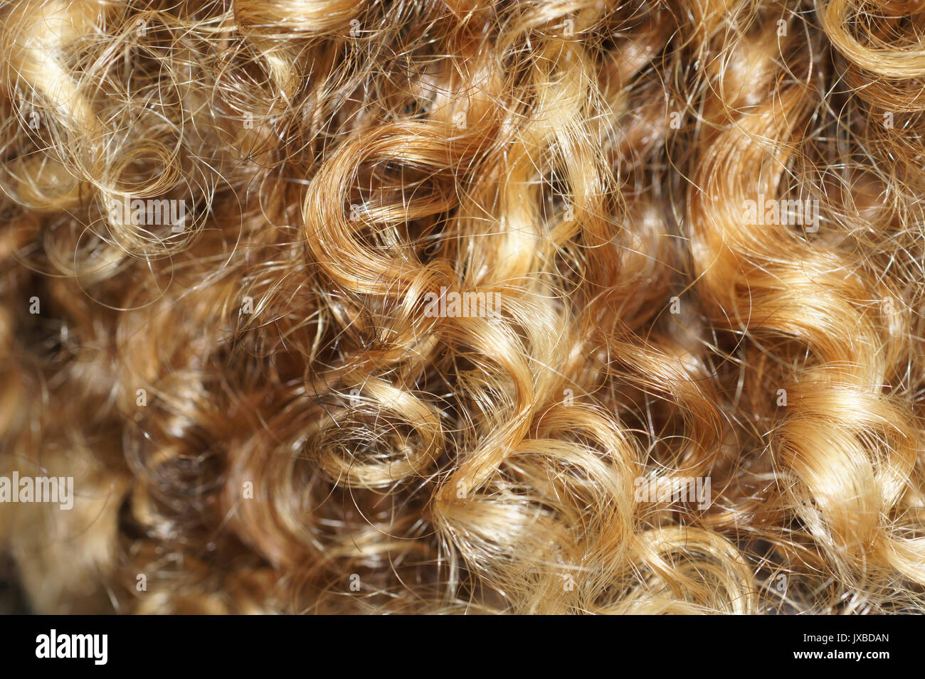 Blonde blond curls curly hair High Resolution Stock Photography and ...