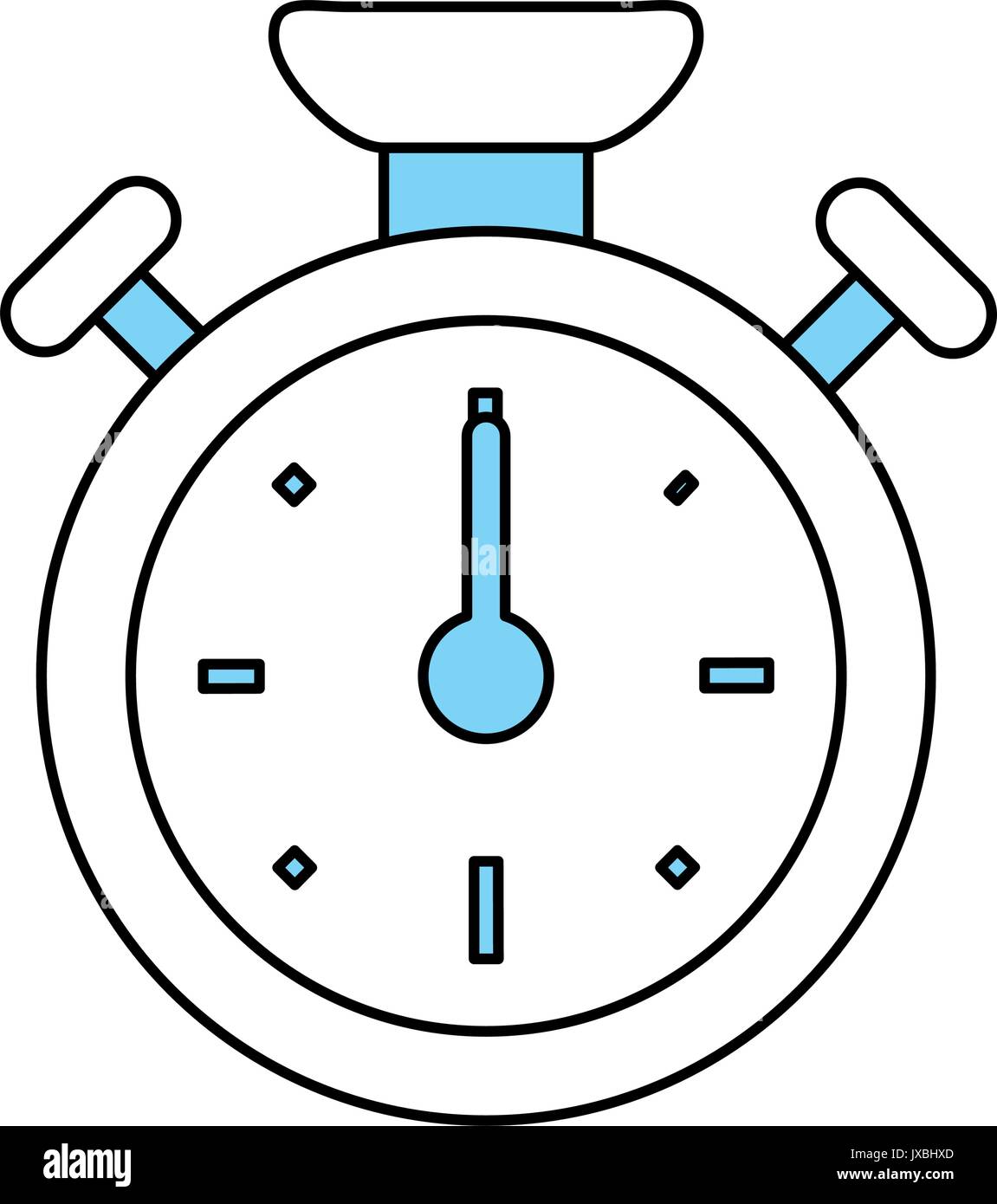stopwatch vector illustration Stock Vector Image & Art - Alamy