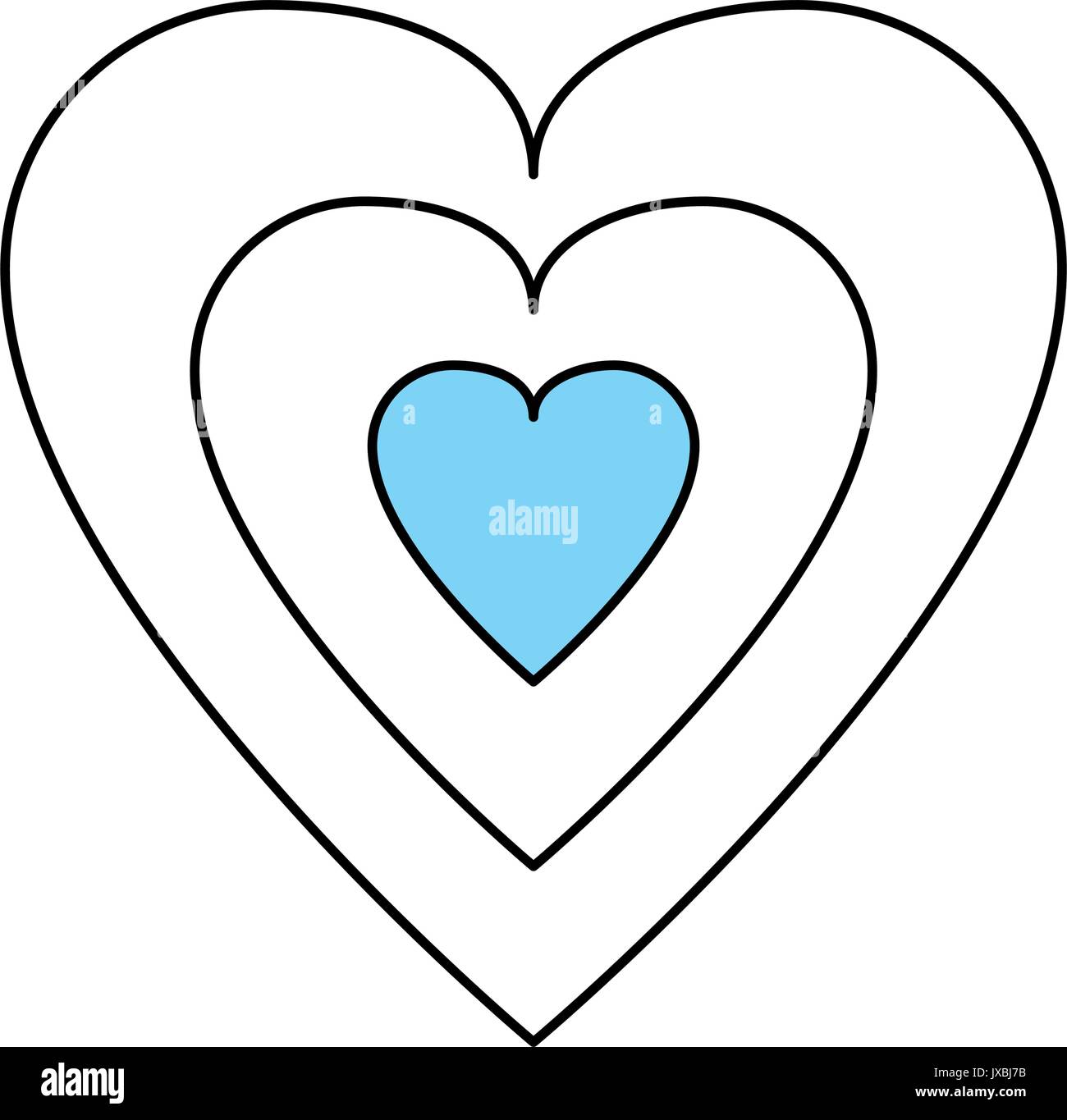 heart vector illustration Stock Vector Image & Art - Alamy