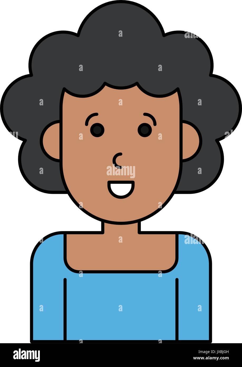 happy woman cartoon icon image Stock Vector Image & Art - Alamy