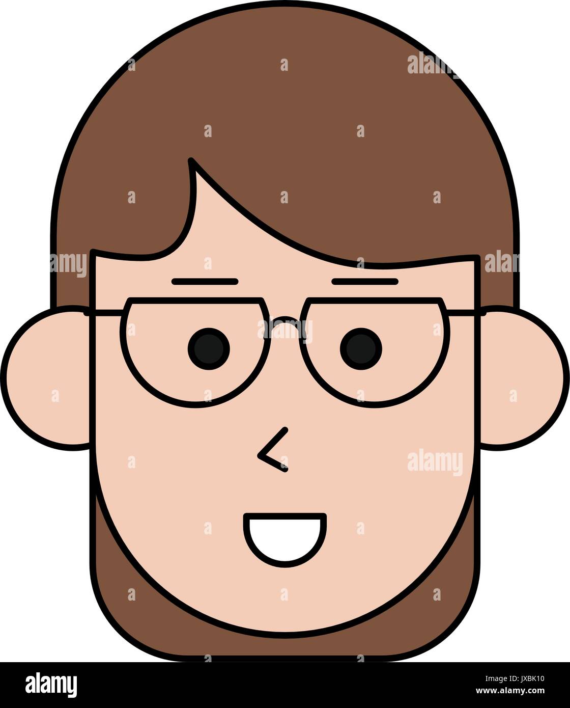 happy woman cartoon icon image Stock Vector Image & Art - Alamy