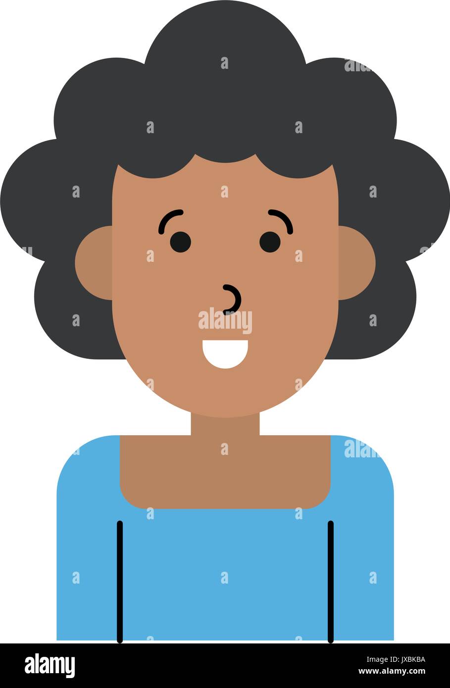 happy woman cartoon icon image Stock Vector Image & Art - Alamy