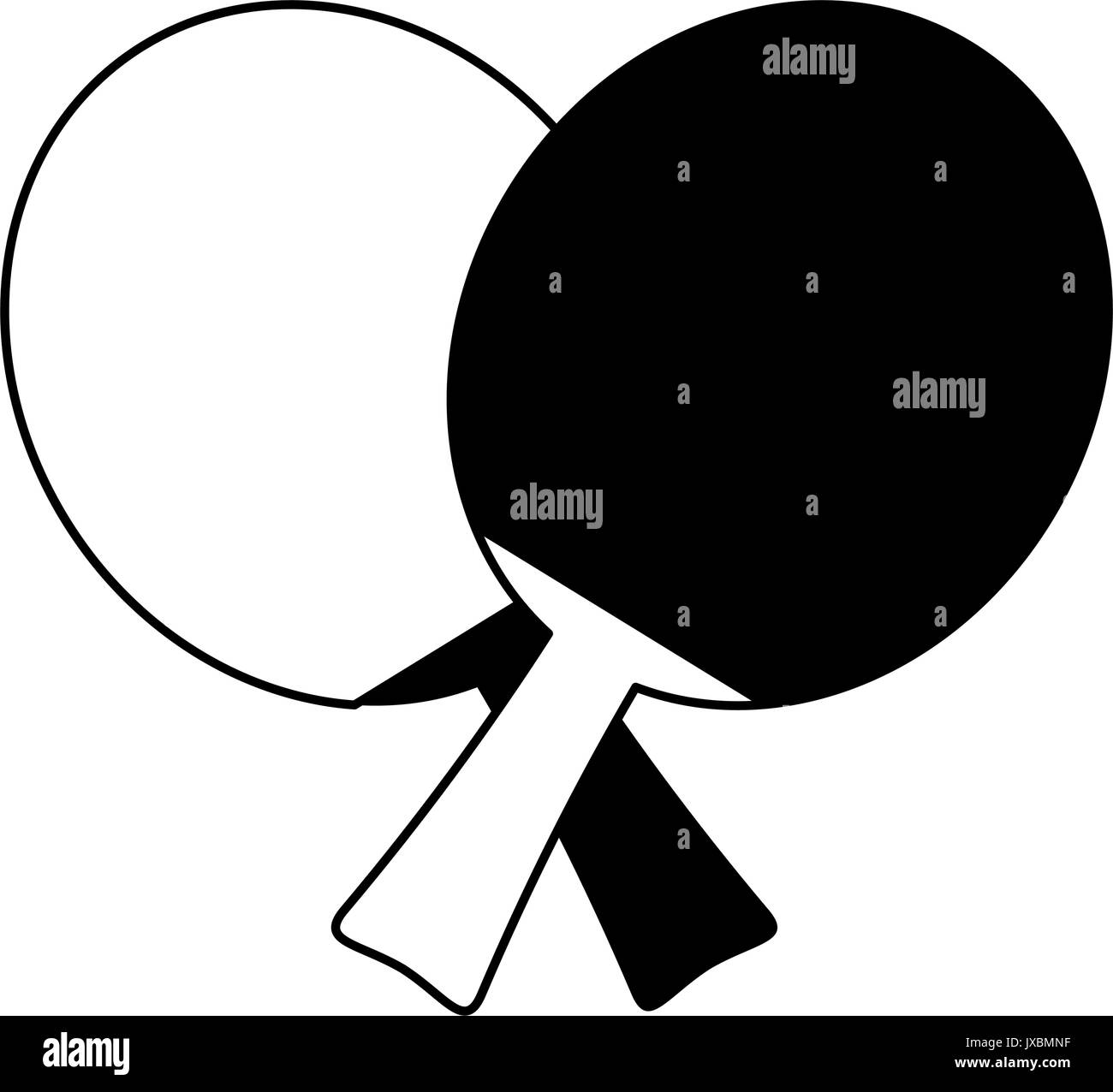 Pingpong icon Black and White Stock Photos & Images - Alamy