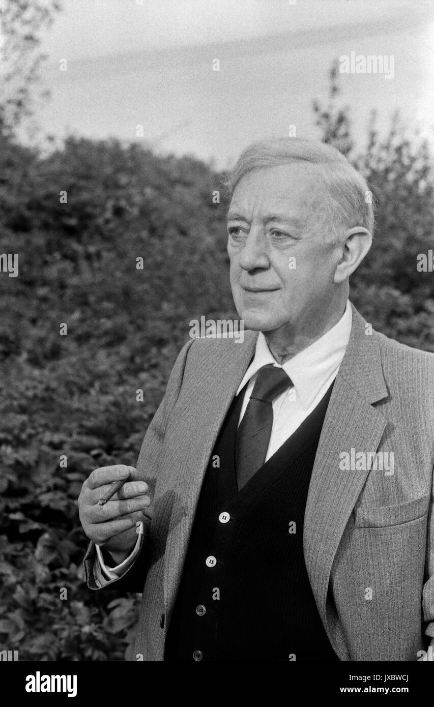 Smiley's People, aka: Agent in eigener Sache, Fernsehserie, Deutschland/Großbritannien 1982, Darsteller: Alec Guinness Stock Photo