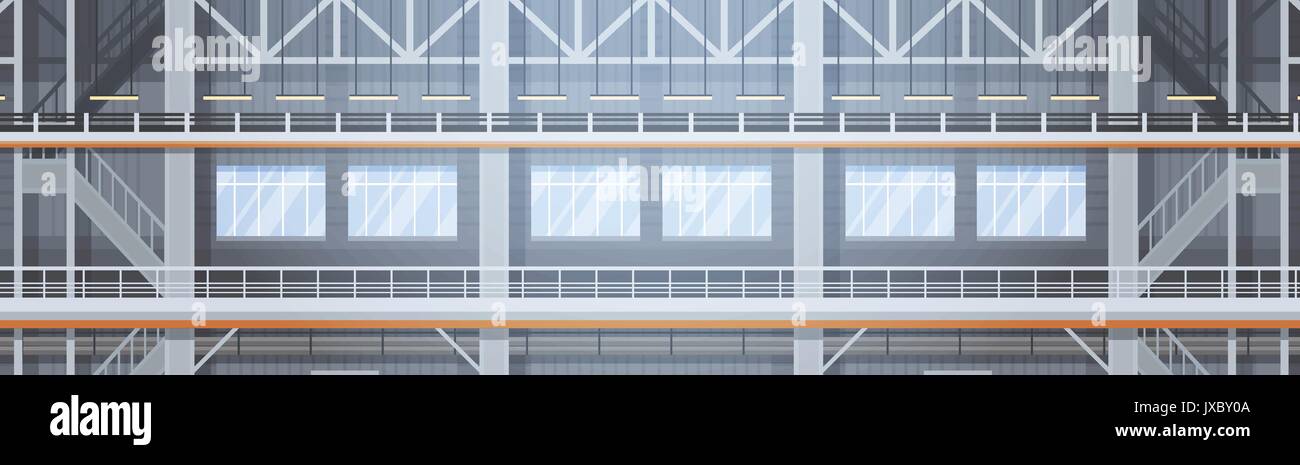 Empty Factory Conveyor Automatic Assembly Line Machinery Automation ...