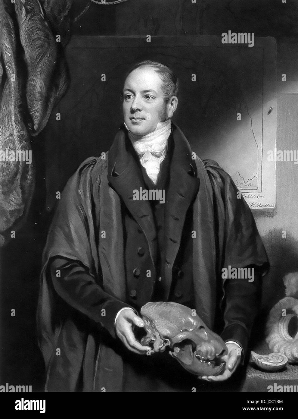 WILLIAM BUCKLAND (1784-1856)  English geologist and theologian Stock Photo