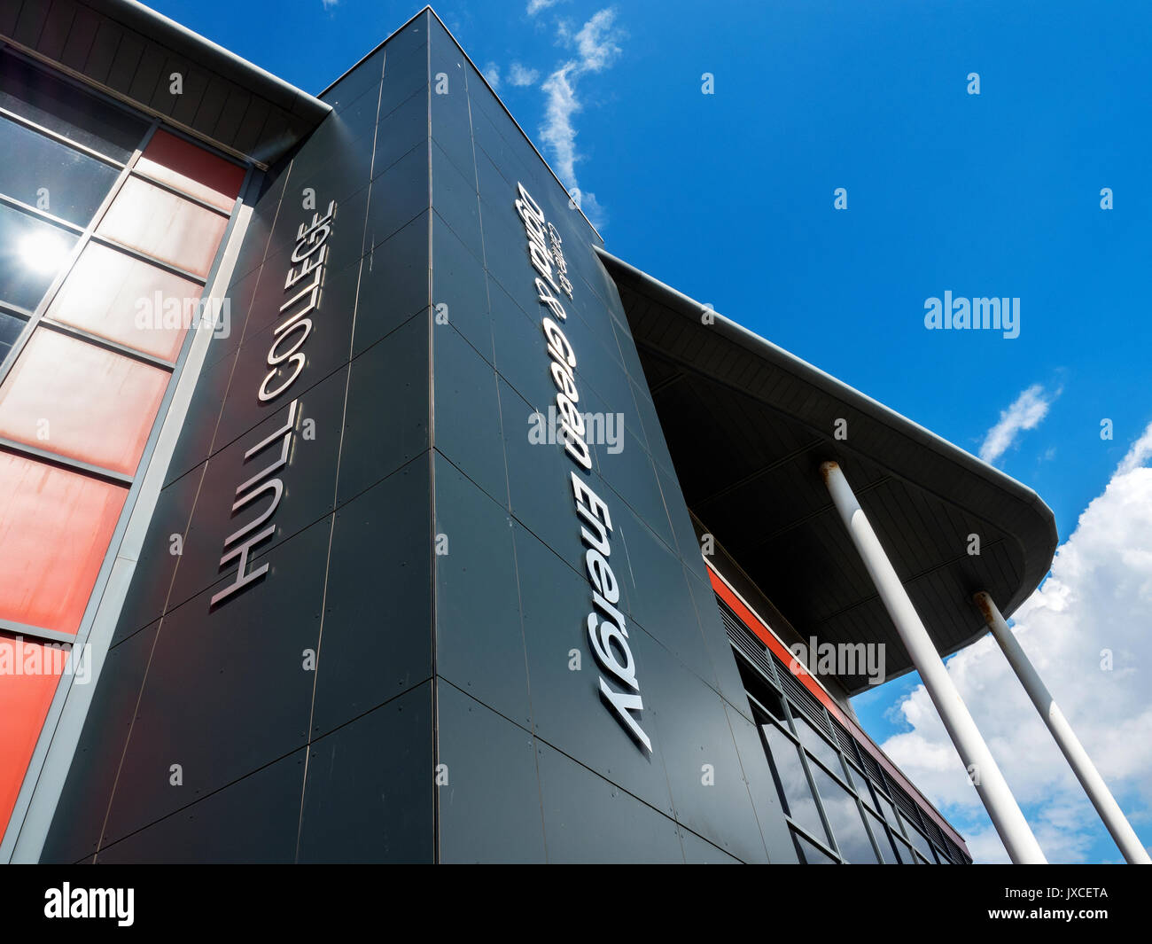 Hull College Centre for Digital and Green Energy Hull Yorkshire England Stock Photo Alamy