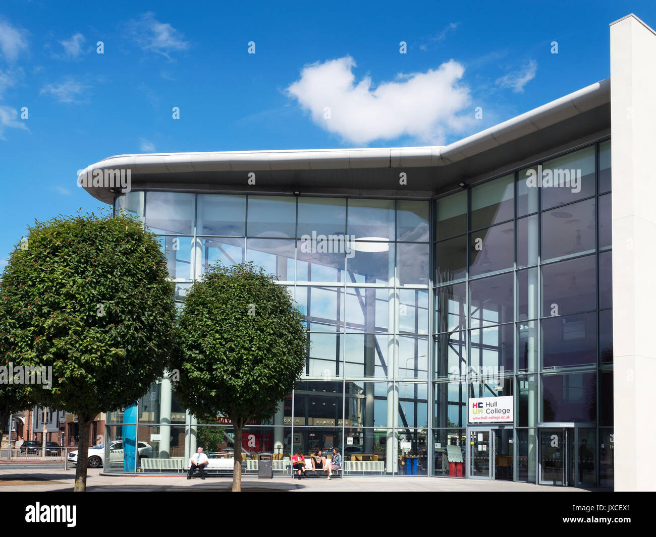 Hull College Building on Charlotte Street Hull Yorkshire England Stock Photo Alamy