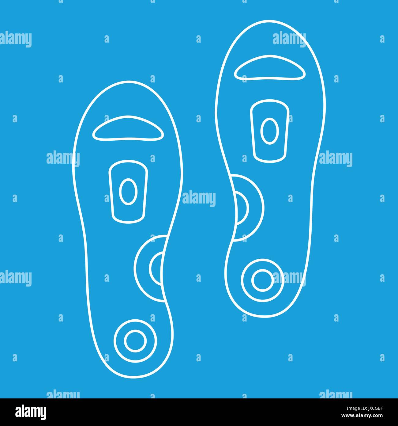 Orthopedic insoles icon, outline style Stock Vector Image & Art - Alamy