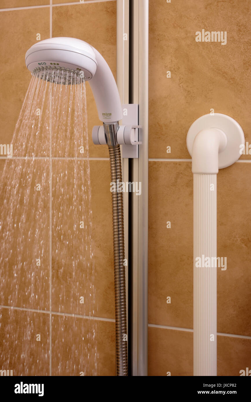 Electric Shower Stock Photo