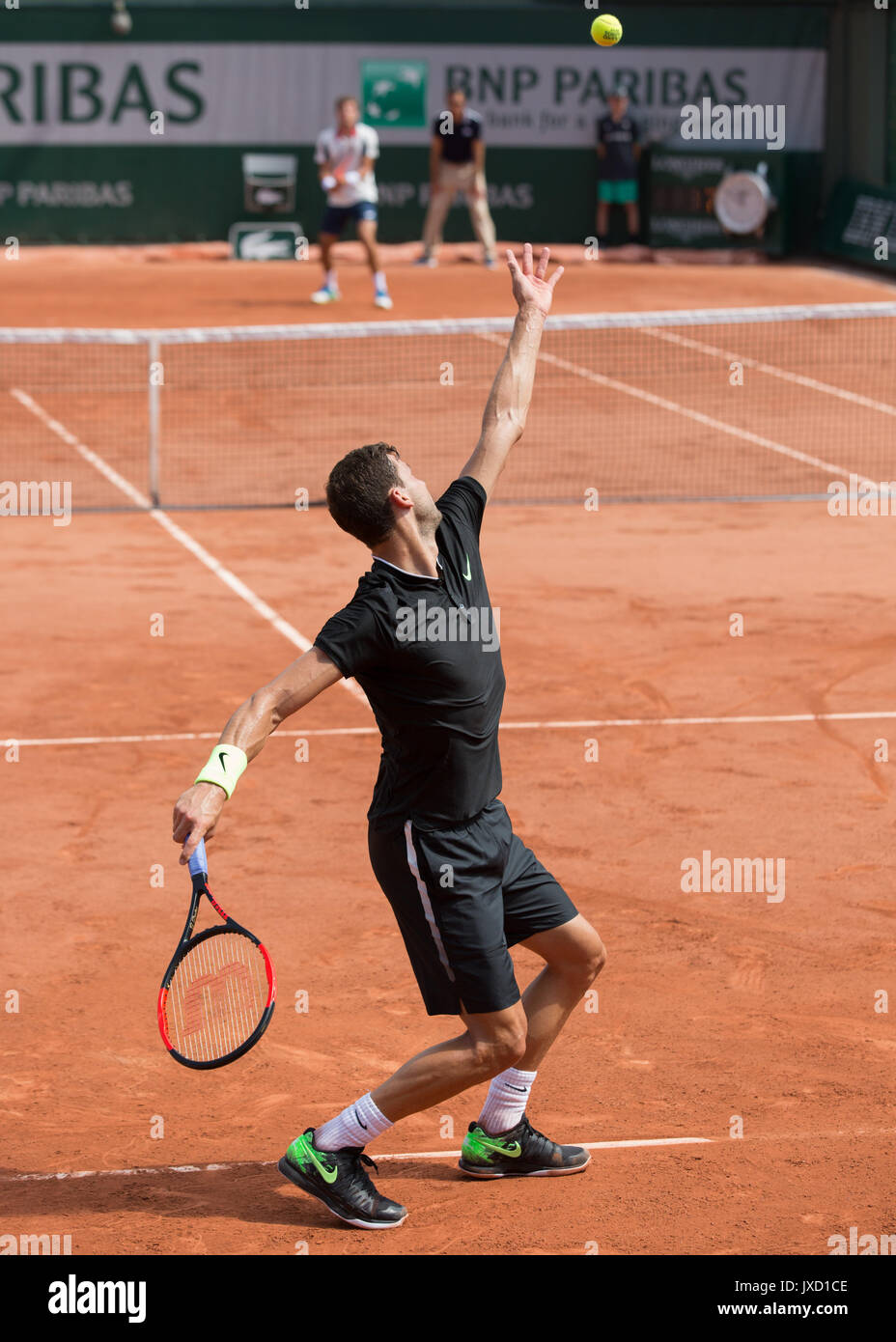 Grigor dimitrov serving hi-res stock photography and images - Alamy