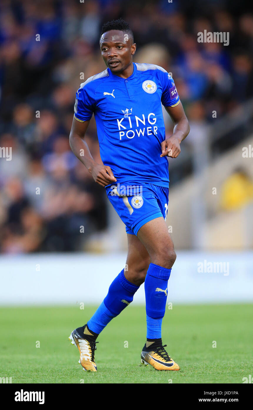 Leicester City's Ahmed Musa Stock Photo