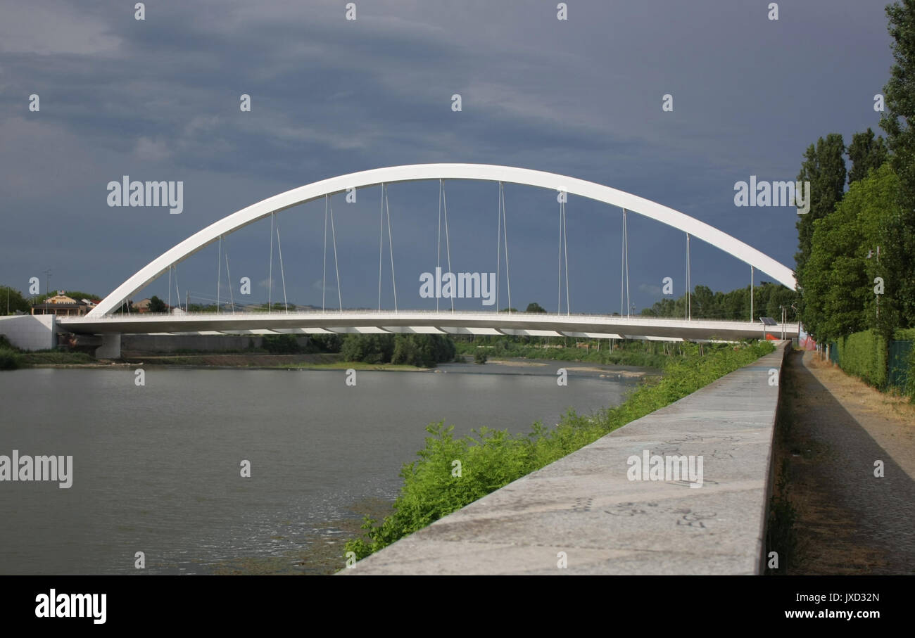 Bridge Meyer, Alessandria, Piedmont, Italy 6 Stock Photo