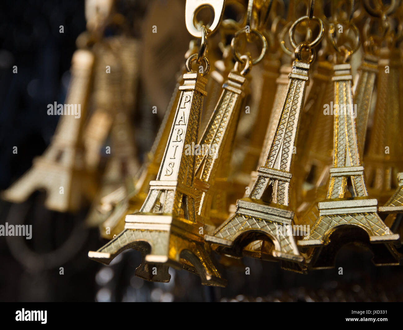 Paris france souvenirs shop eiffel hires stock photography and images