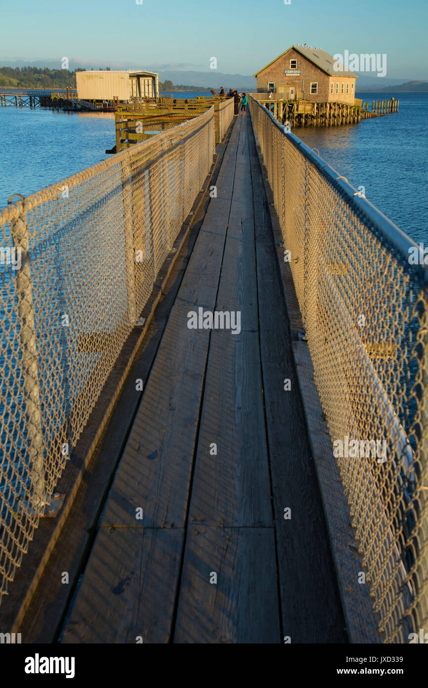 Pier's End, Garibaldi, Oregon Stock Photo Alamy