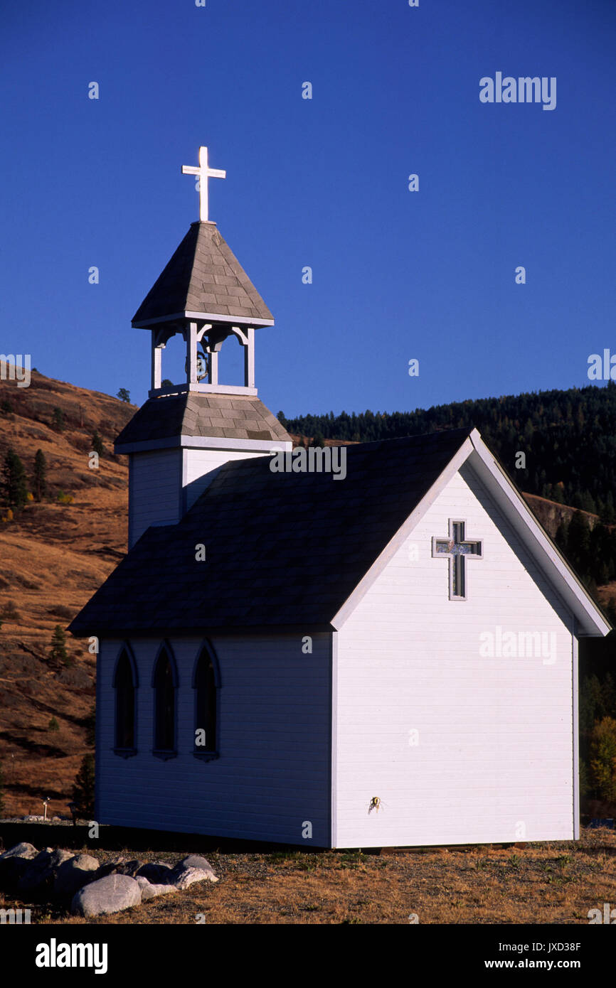 Chapel, Curlew, Washington Stock Photo Alamy