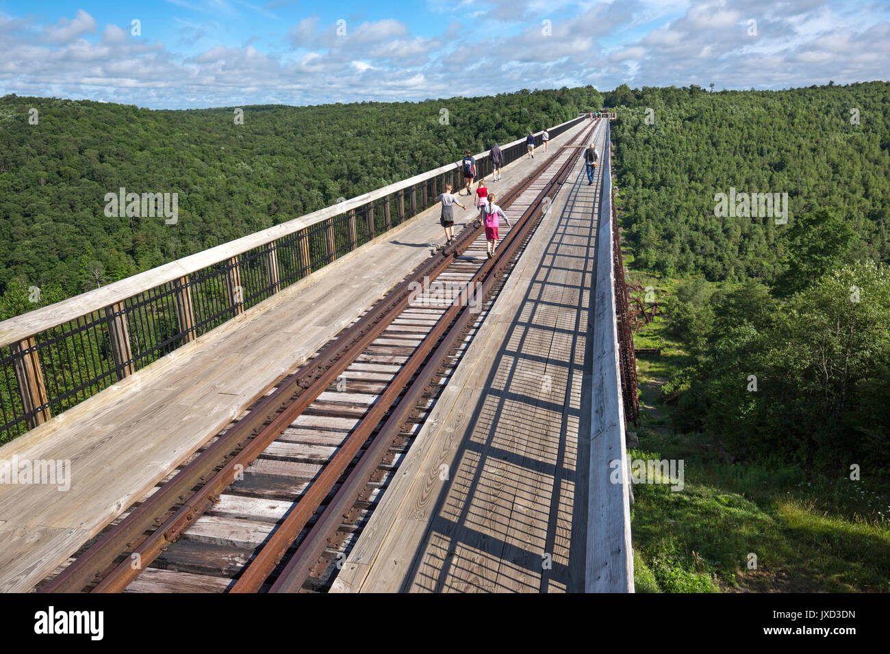 KINZUA VIADUCT SKYWALK MOUNT JEWETT MCKEAN COUNTY PENNSYLVANIA USA