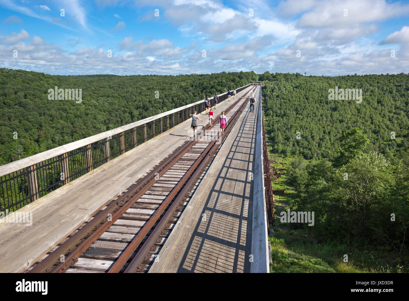 KINZUA VIADUCT SKYWALK MOUNT JEWETT MCKEAN COUNTY PENNSYLVANIA USA