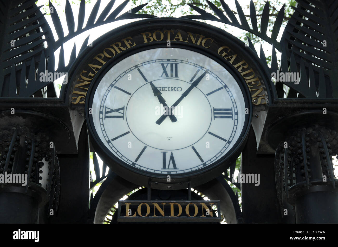 London time GMT Stock Photo