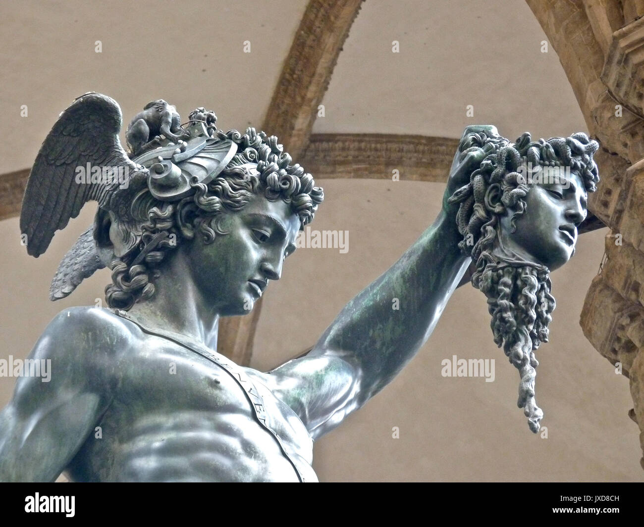 Perseus with the Head of Medusa is a bronze sculpture made by Benvenuto