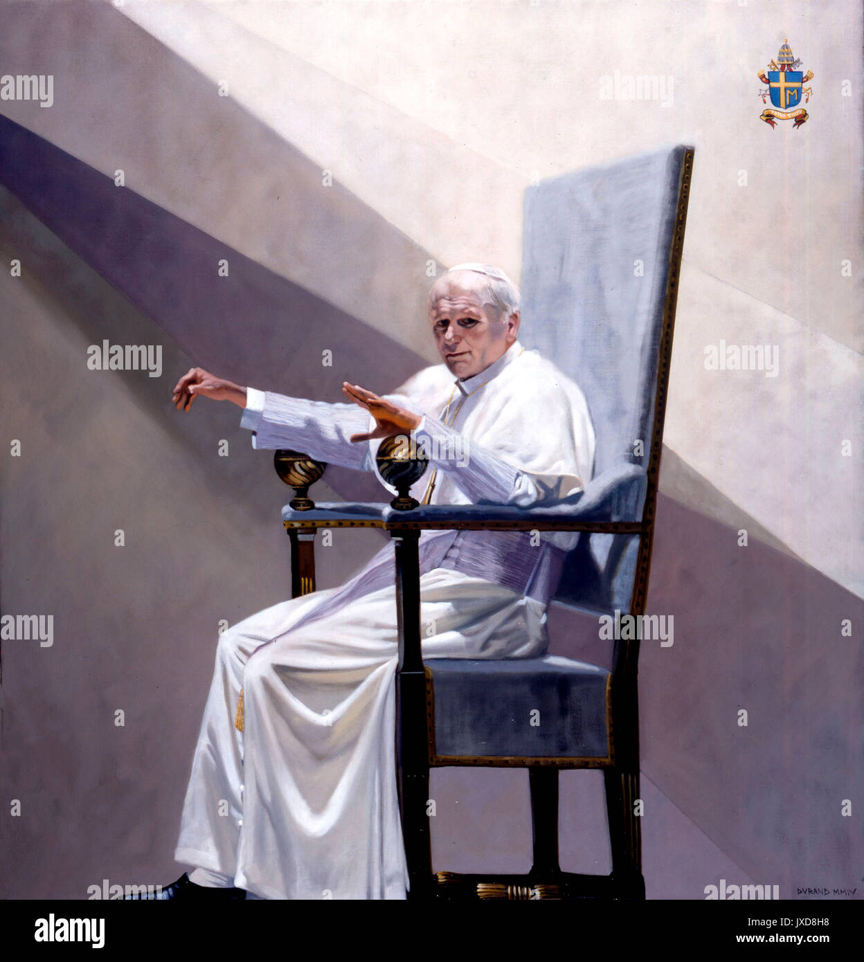 Saint John Paul II (2004 version) Stock Photo