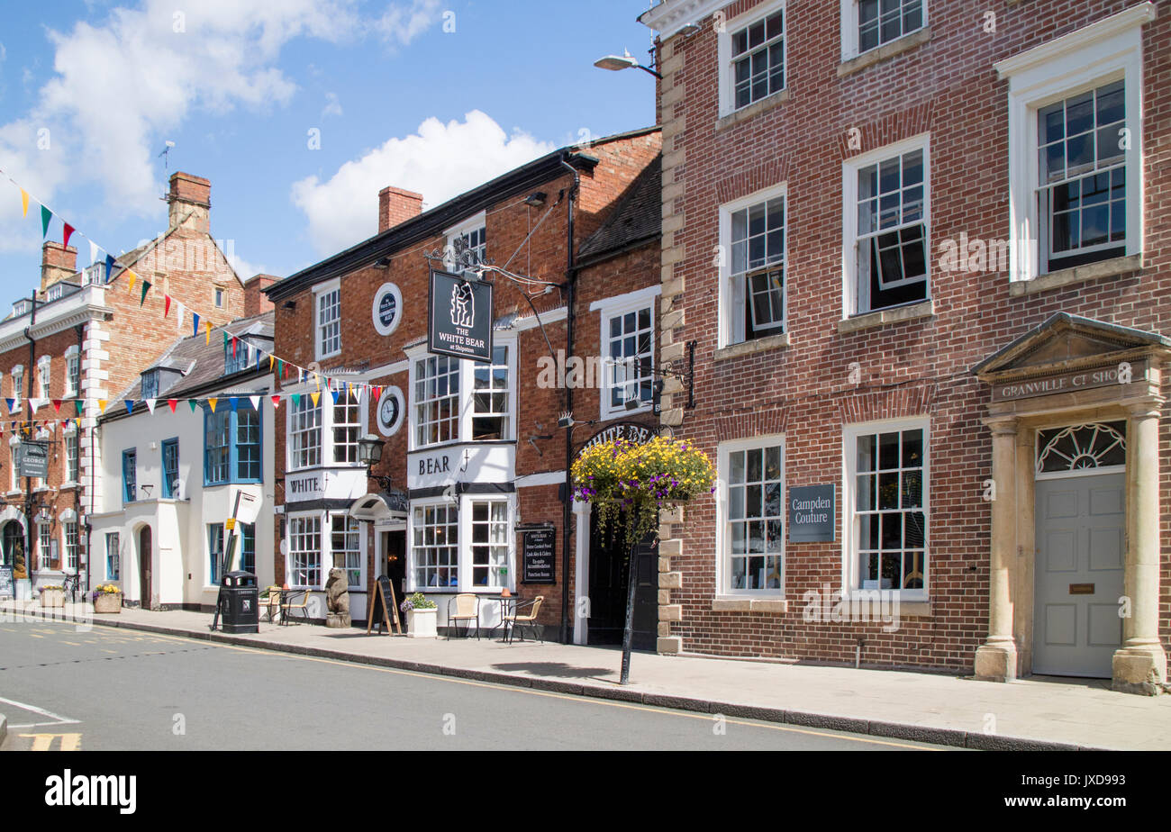 The Cotswold market town of Shipston on Stour, Warwickshire, England