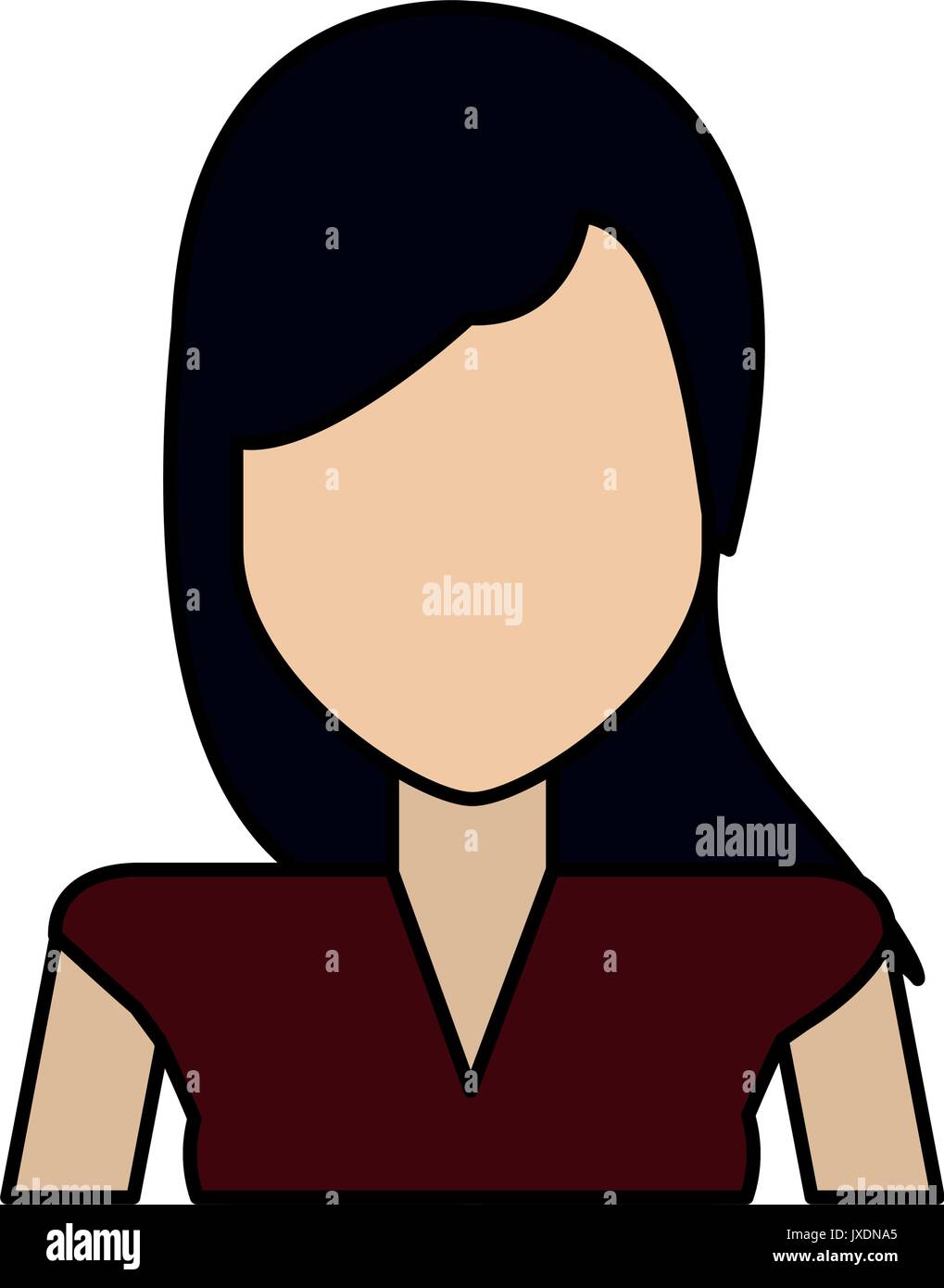 woman avatar icon image Stock Vector Image & Art - Alamy