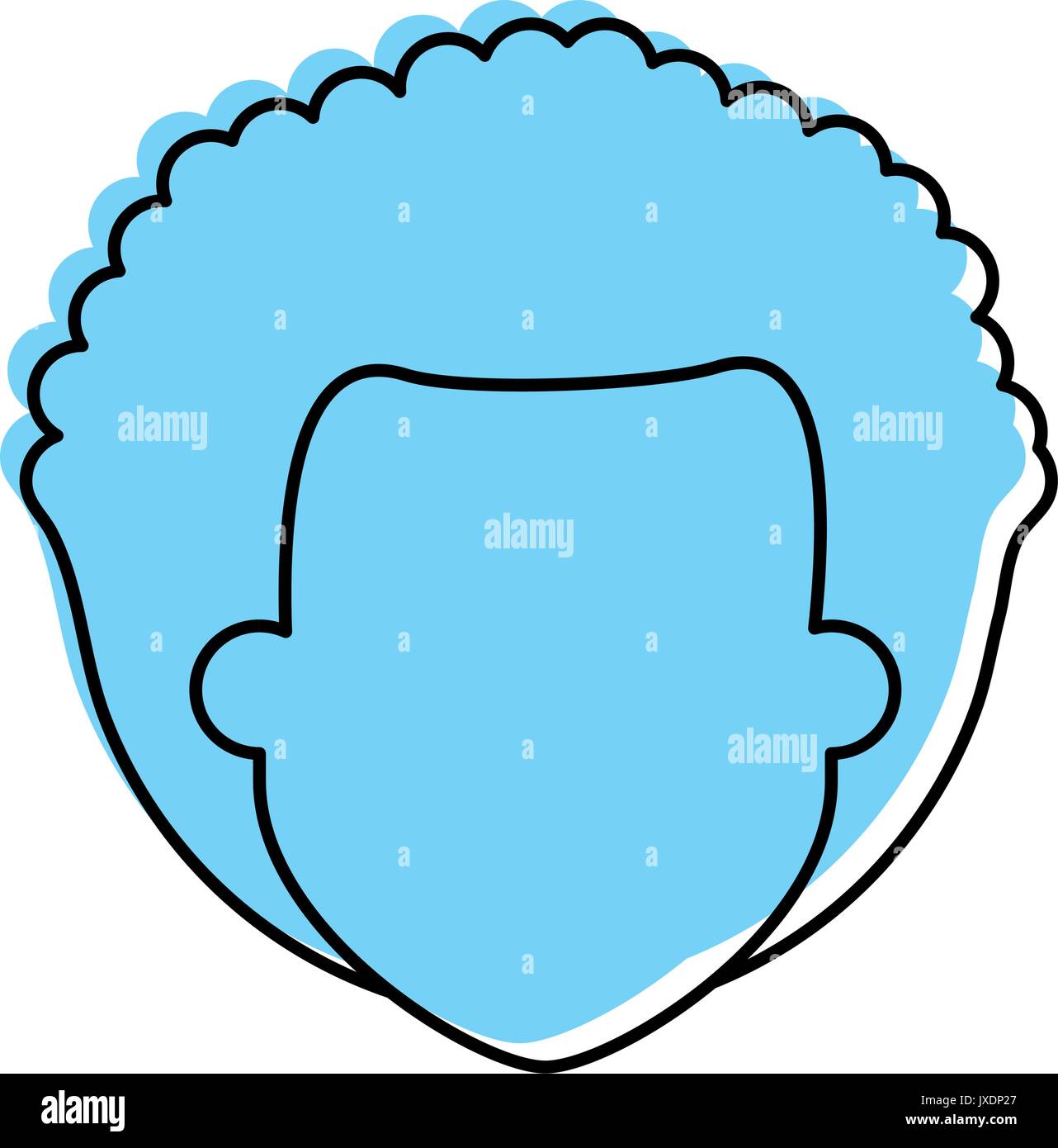 man with afro avatar icon image Stock Vector Image & Art - Alamy
