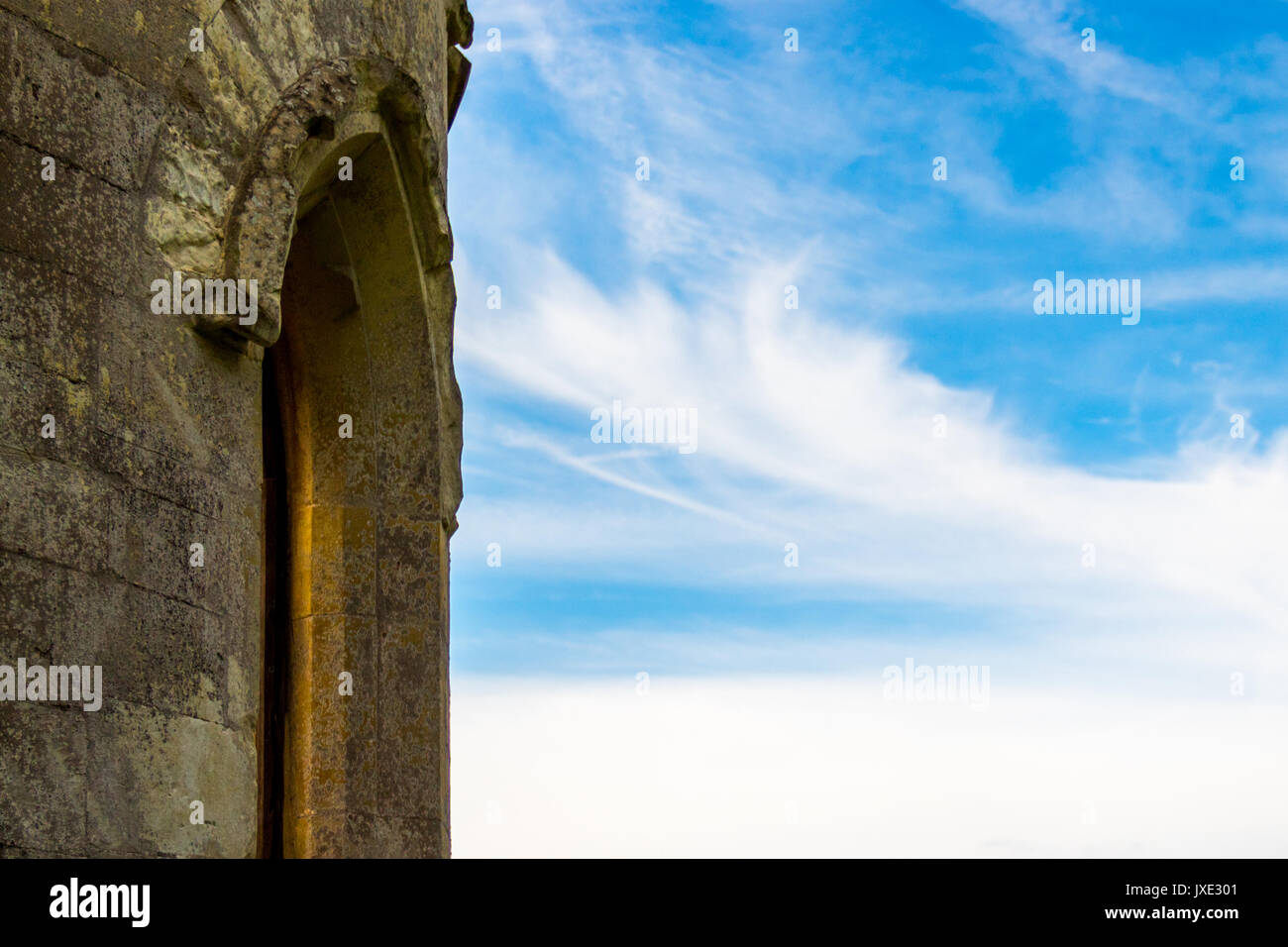 Wimpole Hall and its Folly Stock Photo