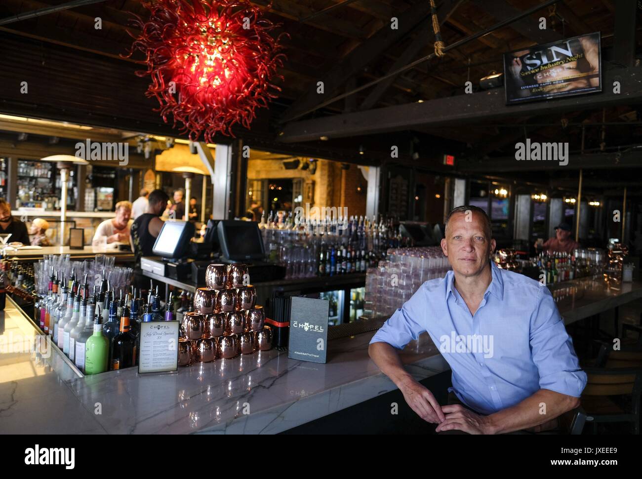 Los Angeles, California, USA. 26th July, 2017. David Cooley, owner of