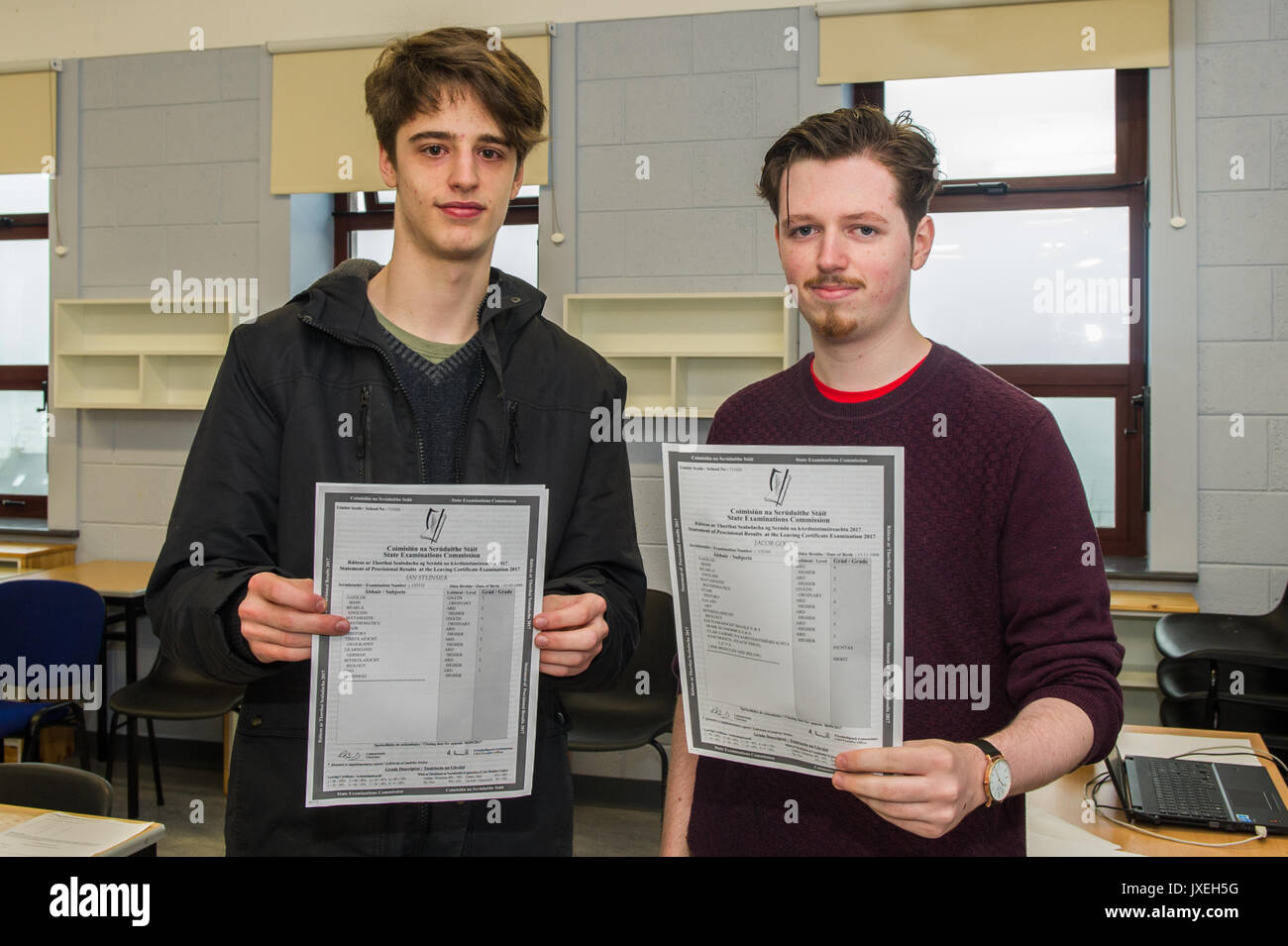 Jacob Goode Schull, Ireland. 16th Aug, 2017. Ian Steinsiek and Jacob Goode, both ...