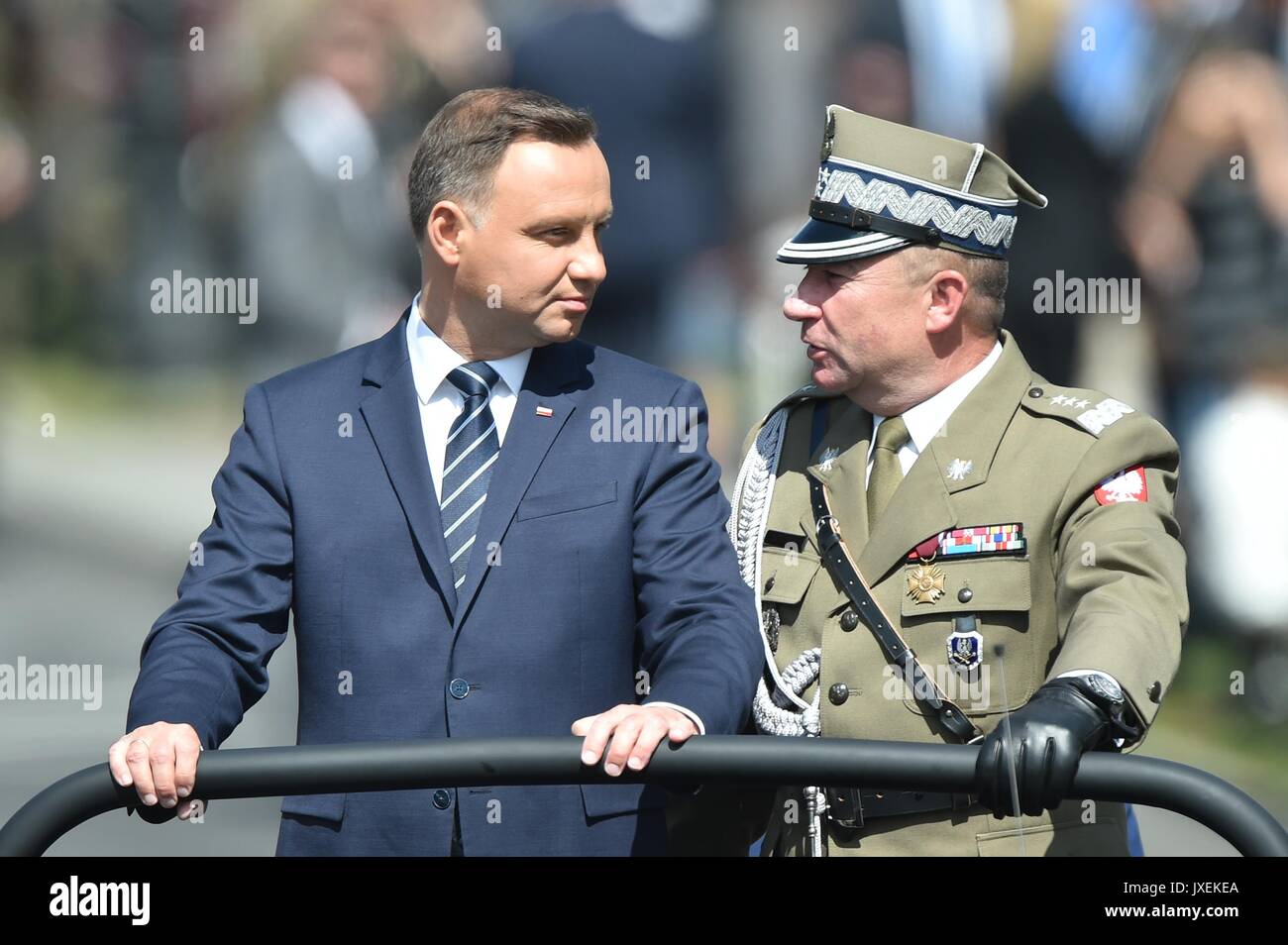 President Andrzej Duda The Grand Polish Armed Forces Parade, Marking ...