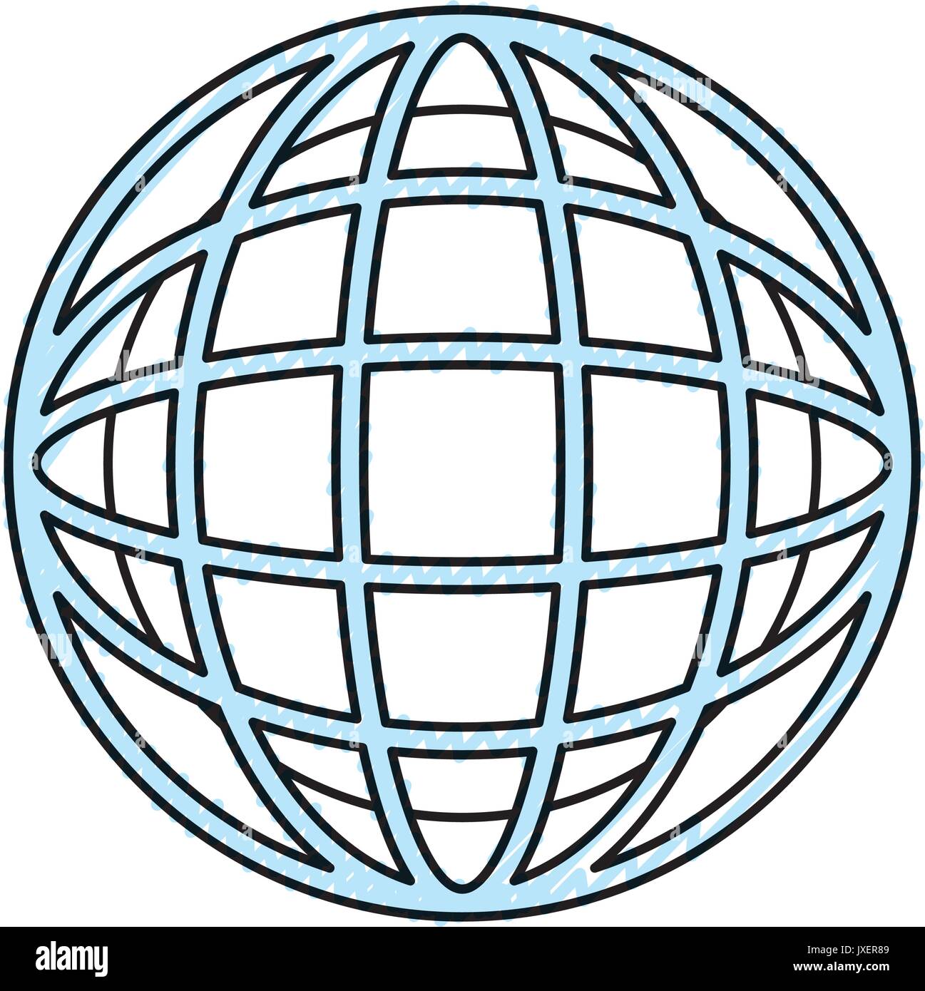 Global sphere symbol icon vector illustration graphic design Stock ...