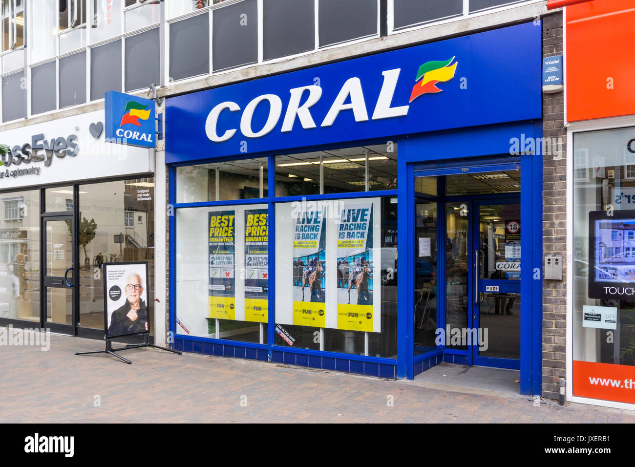 Single manning in betting shops