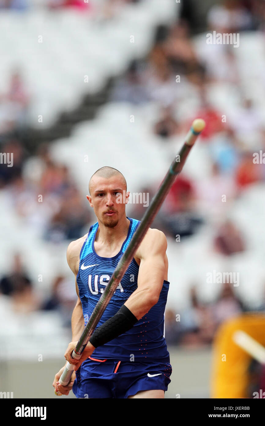 Zach ZIEMEK (United States of America) competing in the Decathlon Pole
