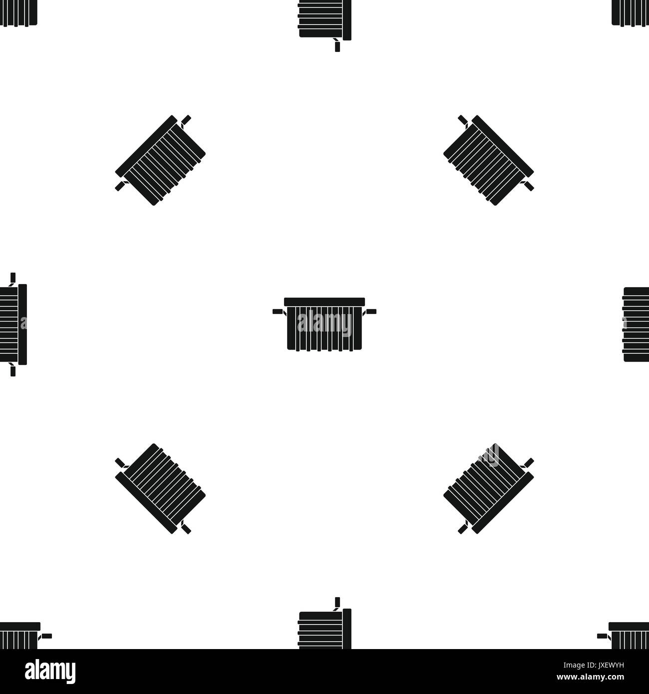 Garbage tank pattern seamless black Stock Vector Image & Art - Alamy