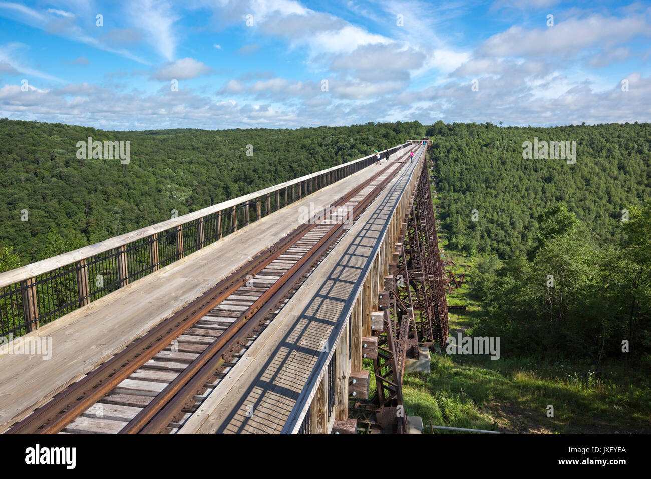 KINZUA VIADUCT SKYWALK MOUNT JEWETT MCKEAN COUNTY PENNSYLVANIA USA