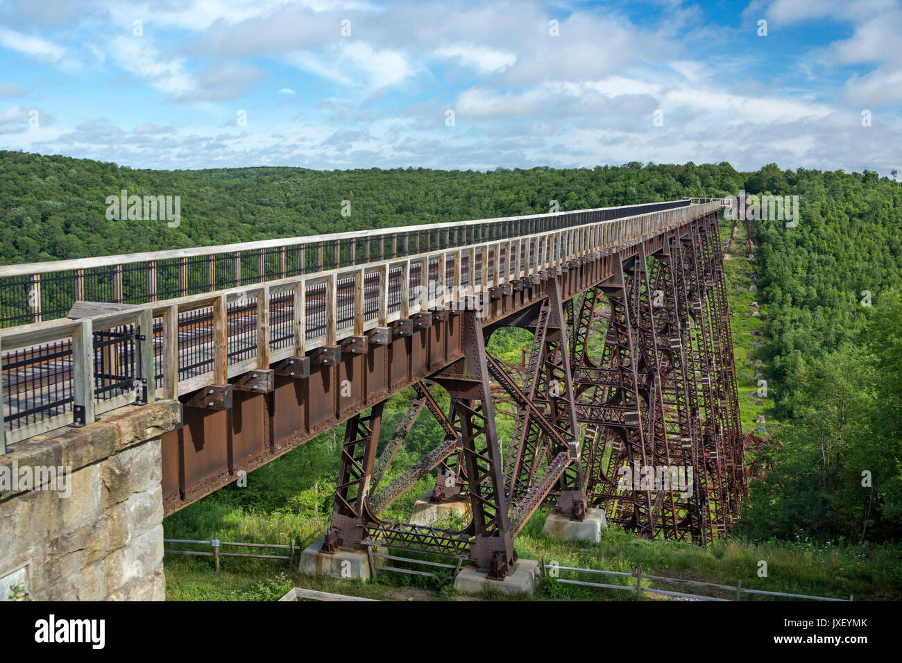 KINZUA VIADUCT SKYWALK MOUNT JEWETT MCKEAN COUNTY PENNSYLVANIA USA