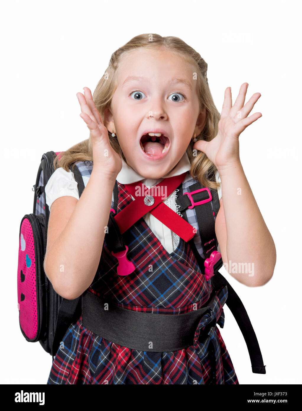 Child school uniform too small hi-res stock photography and images - Alamy