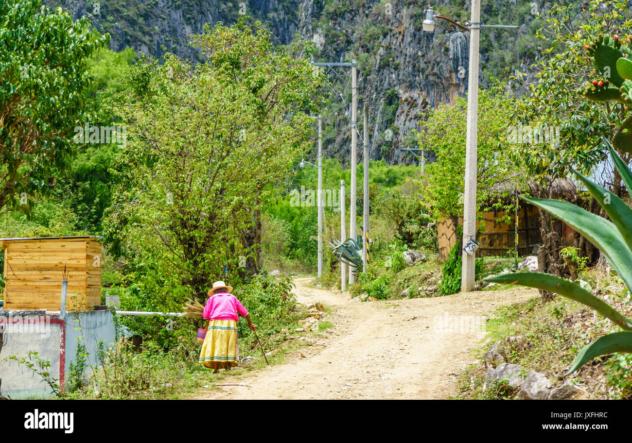 Mexico woman textile hi-res stock photography and images - Alamy