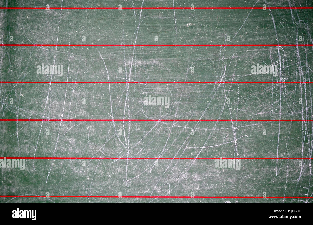 School Chalkboard with chalk Stock Photo Alamy