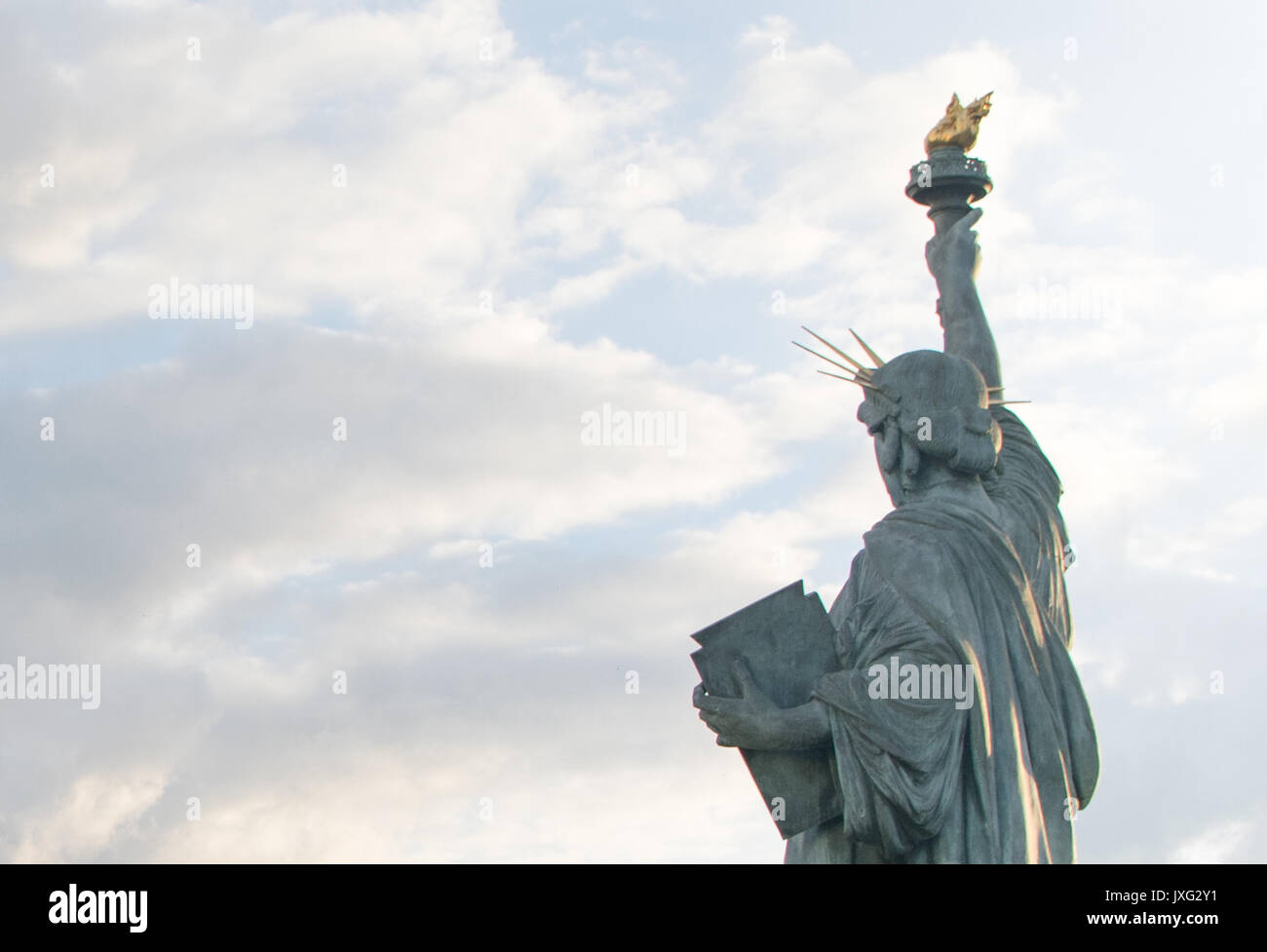 Statue of Liberty in Paris, France Stock Photo Alamy