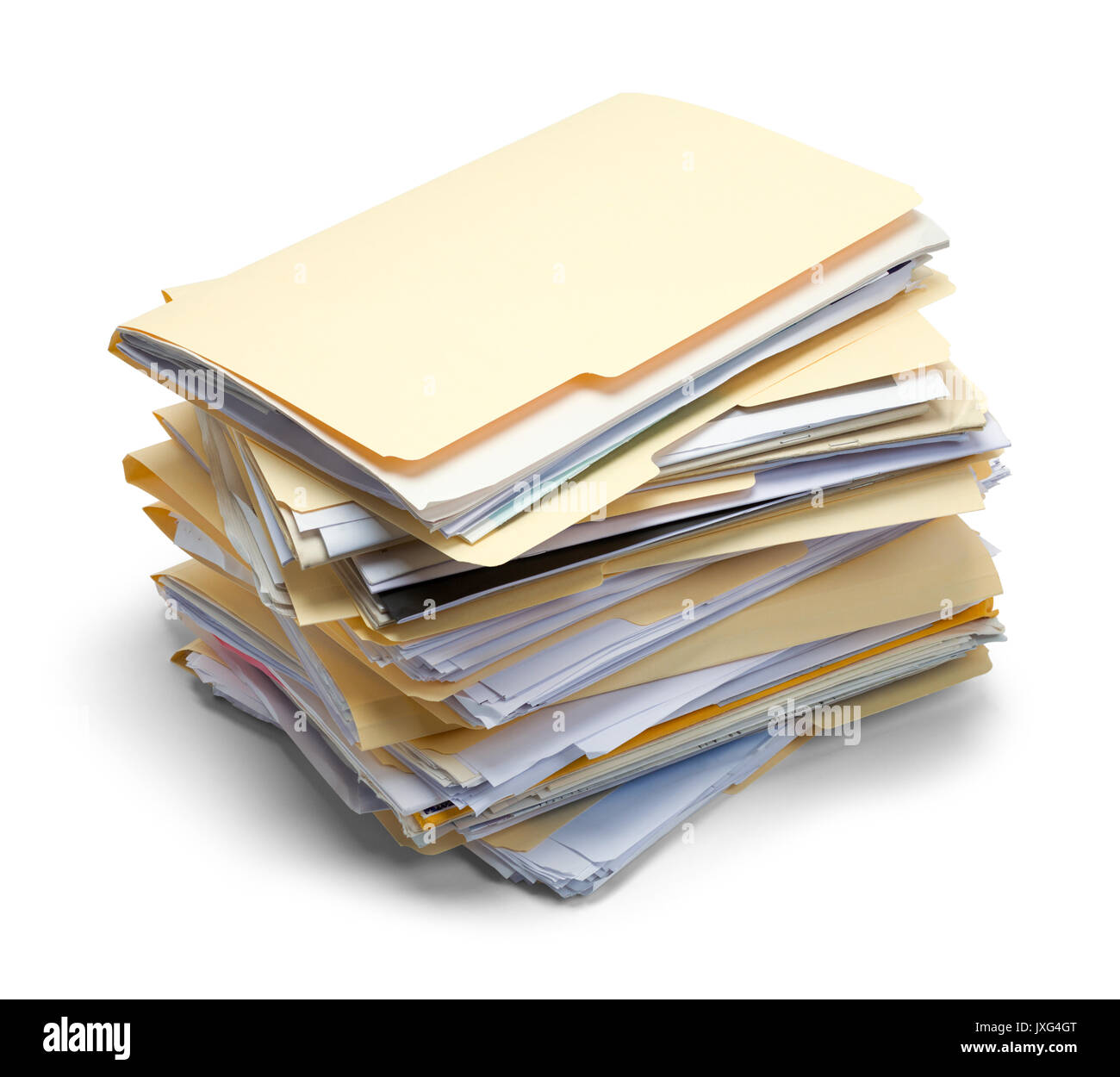paper files and folders